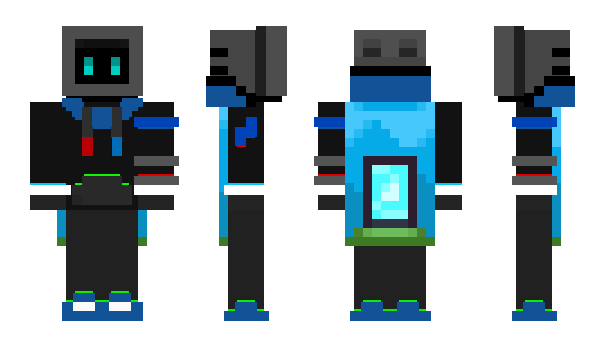 Minecraft скин по нику Zech_