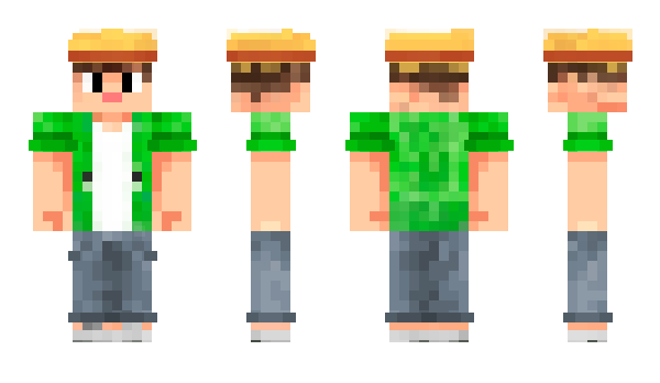 Minecraft skin Hyperok