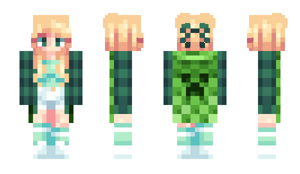 Minecraft skin MidniteKit