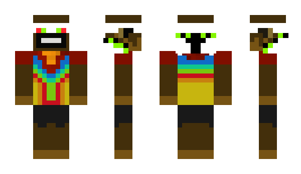 Minecraft skin KakHaufen