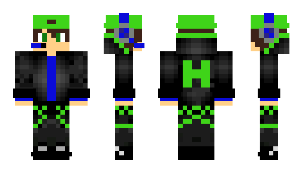 Minecraft skin Henkai