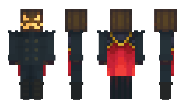 Minecraft skin Okamikoo99