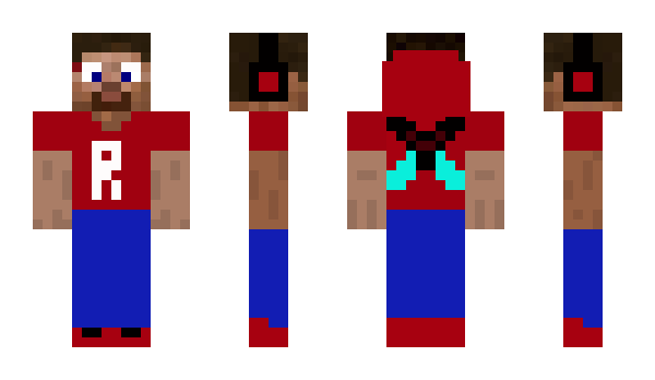 Minecraft skin RayBacon