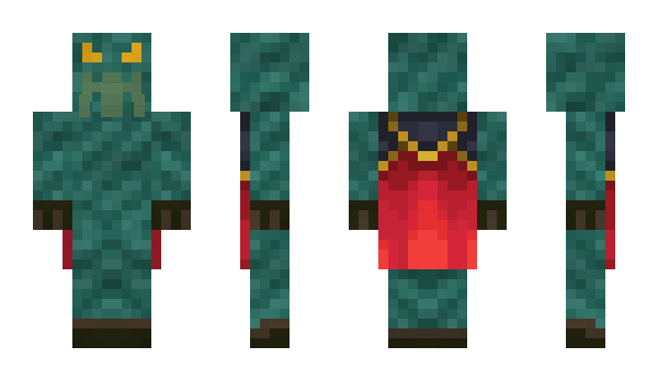 Minecraft skin Glyph_Goanna
