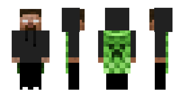 Minecraft skin NotVirtuah