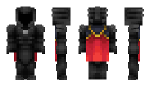 Minecraft skin CursedArmor