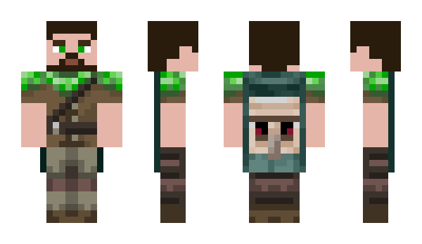 Minecraft skin leopieman