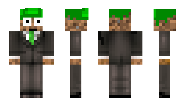 Minecraft skin BlockofGrass