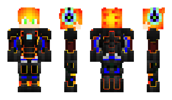 Minecraft skin HyperKhronos