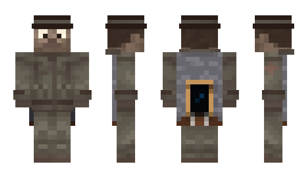 Minecraft skin PailOfPixels