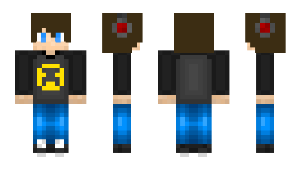 Minecraft skin Spikydis