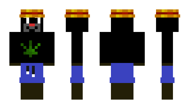 Minecraft skin wormganger_