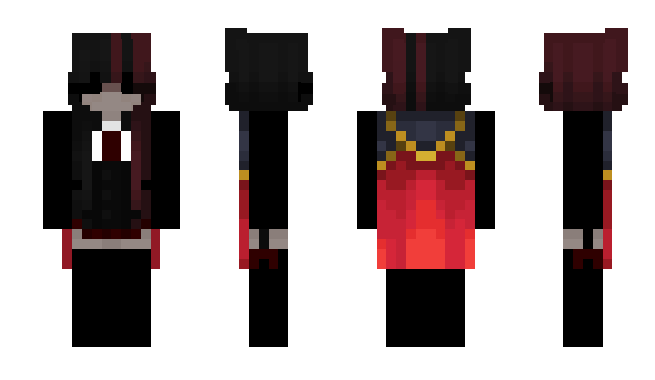 Minecraft skin HateToLove