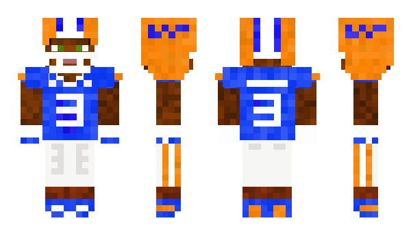 Minecraft skin Football8