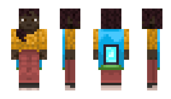 Minecraft скін по ніку GiuliasDaughter