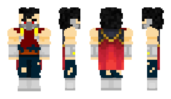 Minecraft skin SaiyanKanba