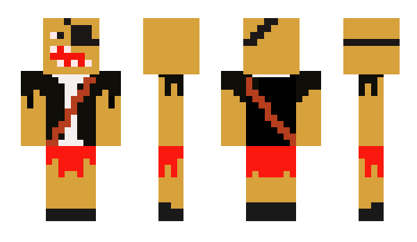 Minecraft skin FreakyGuy