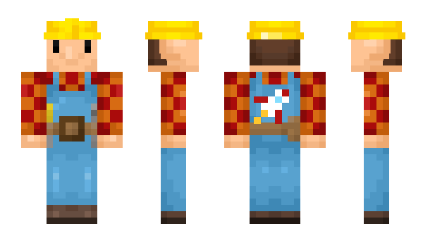 Minecraft skin tngerine