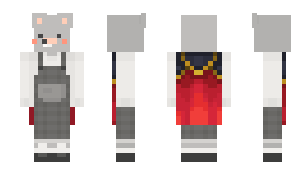 Minecraft skin Fluffy_Tail_Rat