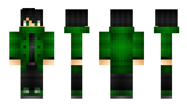 Minecraft skin Dark_Green