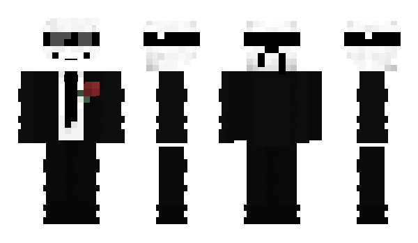 Minecraft skin Darknesska