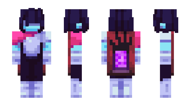 Minecraft skin PsychadelicBread