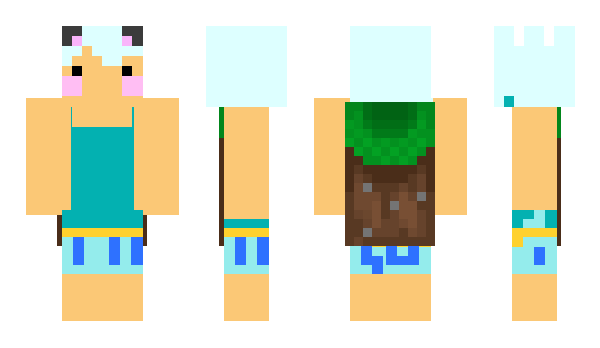 Minecraft скин по нику Calico_cat123
