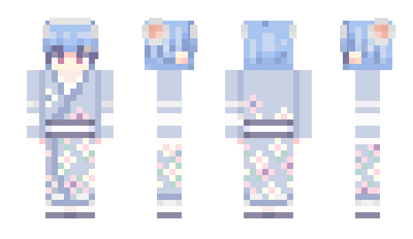 Minecraft skin KaisuCute