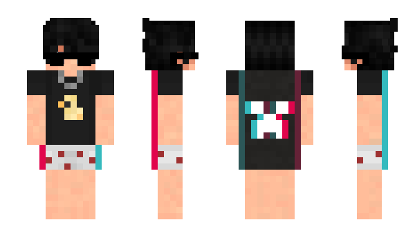 Minecraft скин по нику Hustler777