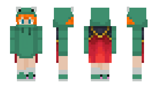 Minecraft skin AmyGardener