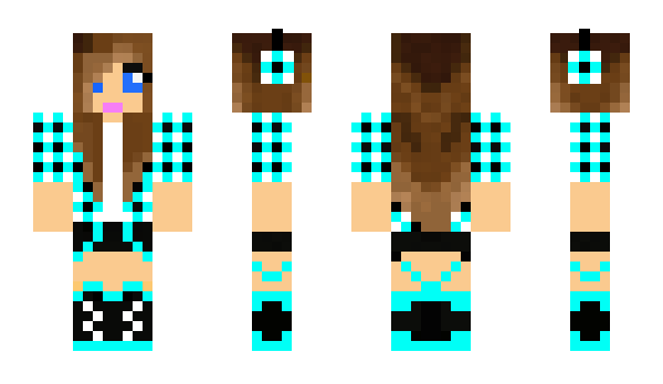 Minecraft skin klaudusia1