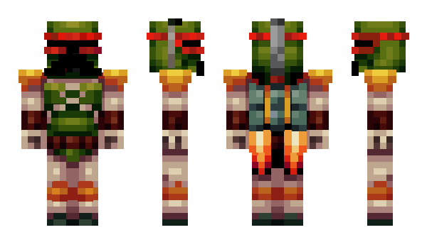 Minecraft skin Rjs