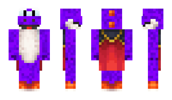 Minecraft skin Realbacklight