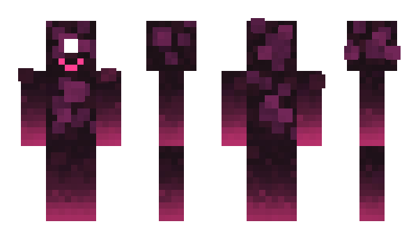 Minecraft skin blackdress