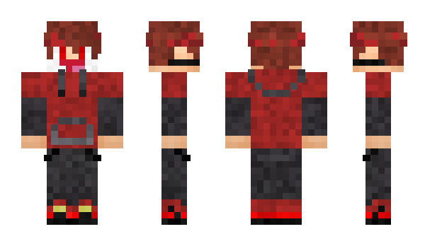 Minecraft skin RedHyper