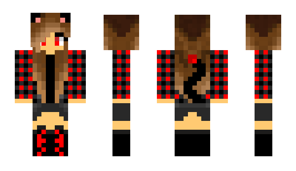 Minecraft skin ixtrudie