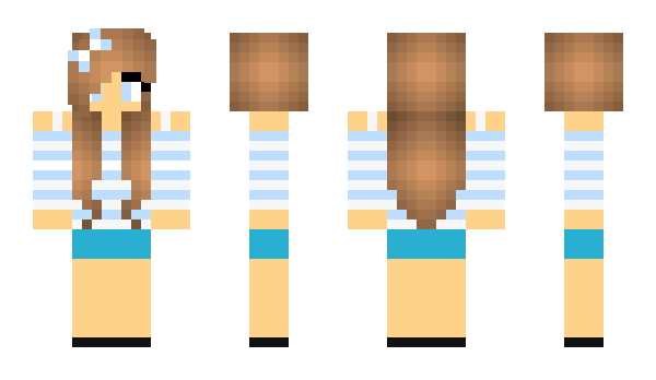 Minecraft skin pameluchis123