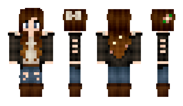 Minecraft skin Crestyl