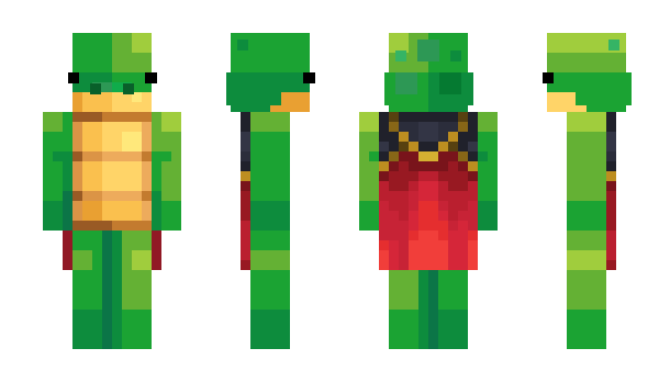 Minecraft skin LimeTortoise