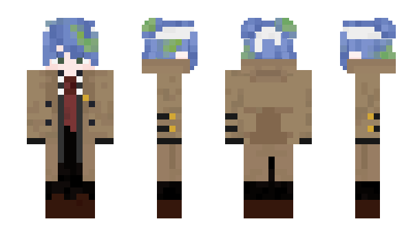 Minecraft скин по нику AlokGamingYT