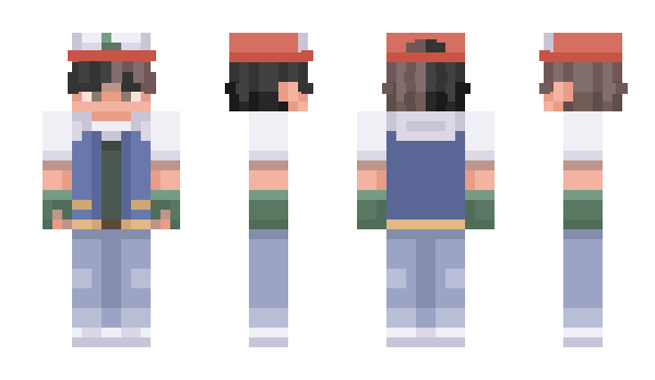 Minecraft skin GogetaUltraEgo