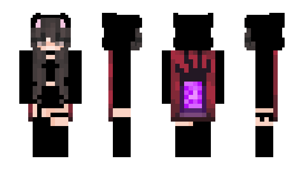 Minecraft skin 0xN01SE