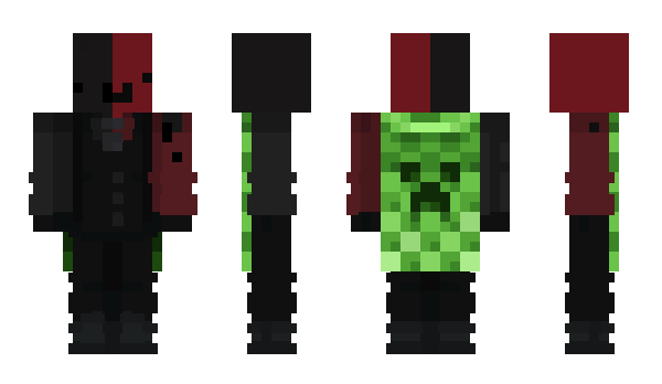 Minecraft skin Pe4kaHD