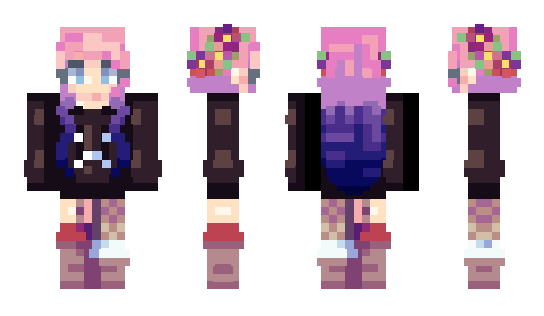 Minecraft скин по нику bluefid