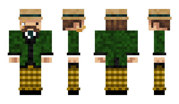 Minecraft skin papaius