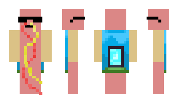 Minecraft skin _leave
