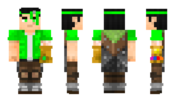 Minecraft skin GravelCZ