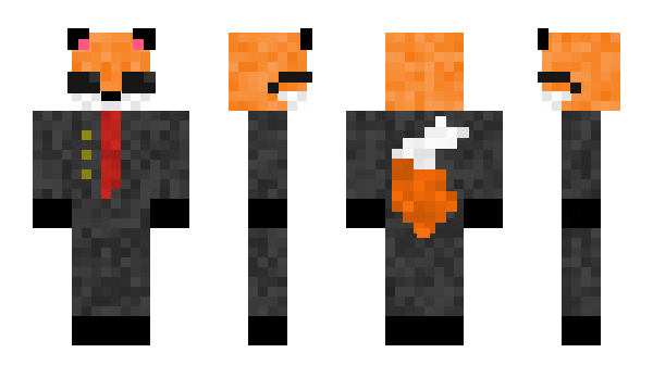 Minecraft skin TNTFOX