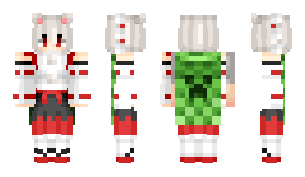 Minecraft skin xan1keo