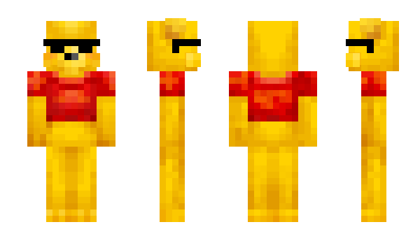 Minecraft скин по нику PoohPooh1108